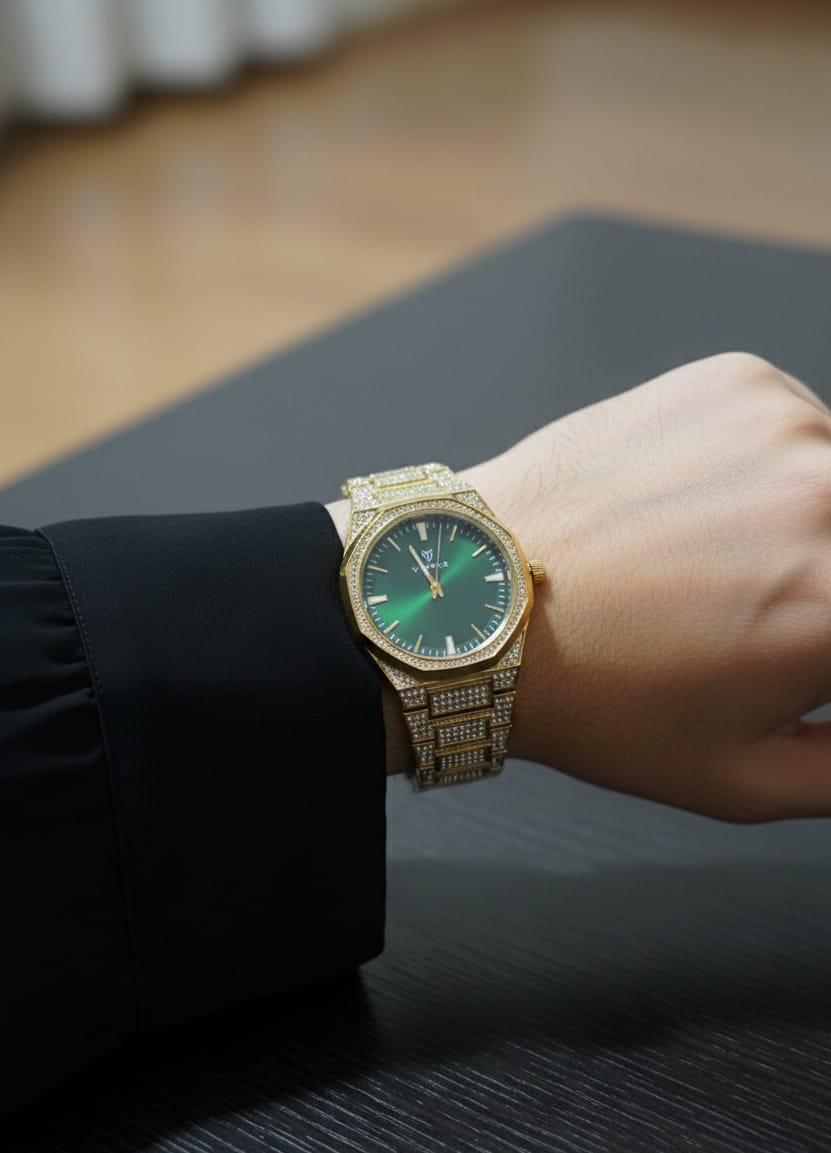 Golden Stone Watch